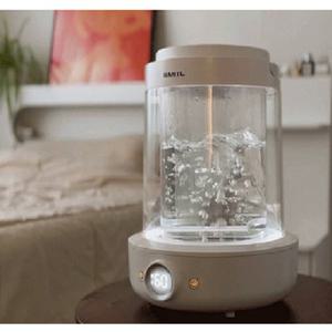 [한일]대용량 물멍 가열식 가습기 신생아가습 무드등 세척편리한 유리