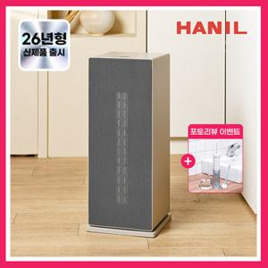 [26년형/AI기능] 한일 가정용 PTC 전기히터 자동회전 스탠드 온풍기 HEF-3150R