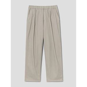 (456121CMFA) [에잇세컨즈] 코튼 레이온 세미와이드핏 밴딩 팬츠  베이지