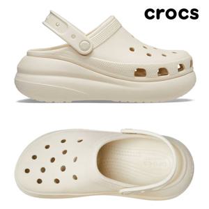 크록스 여성 클래식 크러쉬 클로그 본 207521-2Y2