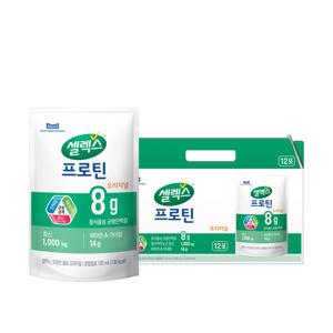 [본사직영]셀렉스 마시는프로틴 오리지널 파우치 1박스[125mlX12팩]