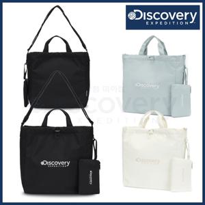 디스커버리 23년 할인 남성/여성 로고 16L 토트백/크로스백 DXTG3123N