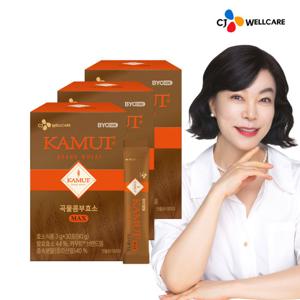 [CJ공식] 바이오코어 카무트 효소 맥스 4박스/4개월분
