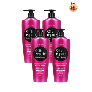 [엘라스틴]엘라스틴 실크리페어 샤이닝 골드 샴푸 550ML x 4개