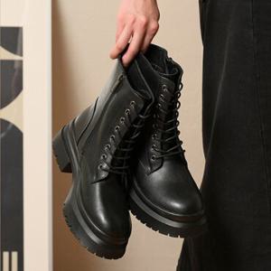 [론칭가 188,000원][비밀특가]금강제화 FAIR LADY 여성 소가죽 워커부츠 RICBOC3852WFAIK1