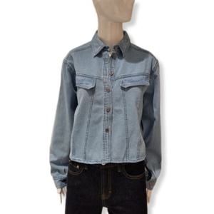 [에이비에프지]크롭 청남방 ADY5HB32G