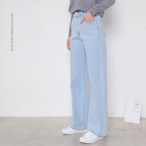 [헤이올리]득템 GO~55사이즈/품절임박/데님스판 스탠다드 라이트 통일자 팬츠 PH1168