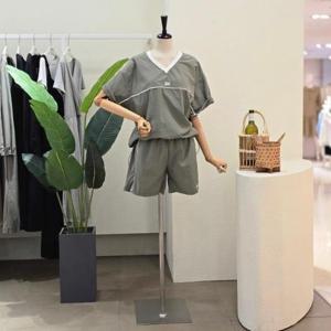 [포커스]  FM4D9ST5848_바스락 티셔츠 쇼츠 세트