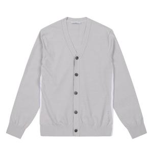 [페라로밀라노] (정가199000) 베이직 Y넥 니트 카디건 라이트그레이 (A0C510132)
