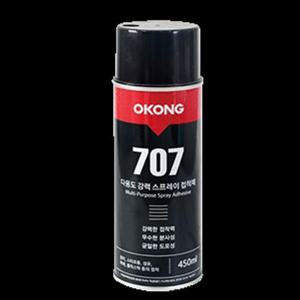 오공 강력스프레이글루 707SP 450ml (12)EA