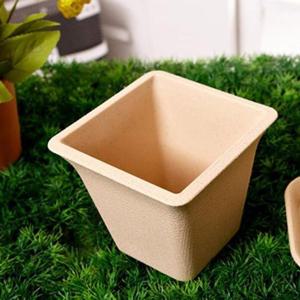 가든 사각화분 3호 베이지 인테리어 꽃화분 고급