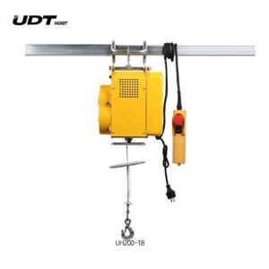 UDT 미니 윈치 전동 호이스트 크레인 도르레 UH200-18