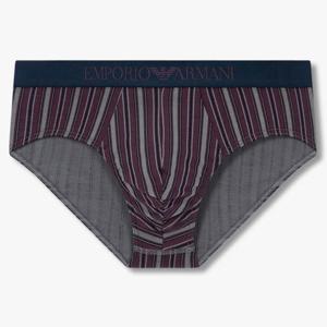 [엠포리오 아르마니 언더웨어]클래식 패턴 믹스 코튼 삼각브리프(0814311001)