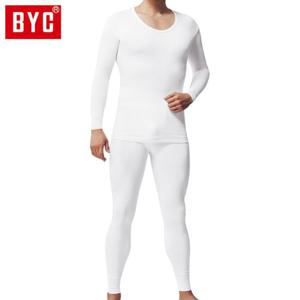 BYC 남성 내복 60수 프라임 상하 DOLT6657-화이트