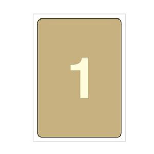 세모네모 크라프트 라벨지 C-K3001 물류라벨 100매 A4