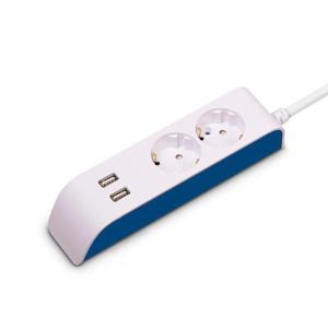 현대일렉트릭 멀티탭 선이 굵은 하이탭 멀티코드 USB 2구 일반멀티 2구 1.5M 16A