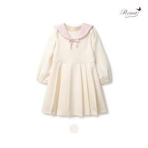 더센트럴 페리미츠 TC01 세,일러 카라 주름 원피스 P2511O654