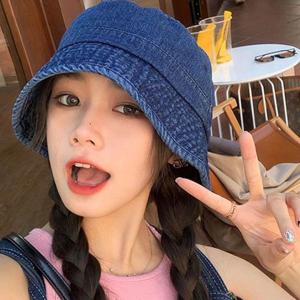 VIDS-RE491 2컬러 데님버킷햇