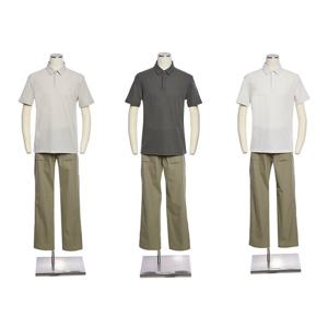 [레노마캐주얼]S/S (한정수량) 베이지 쿨링 기능성 카라넥 반팔티셔츠 3종택1 RQJMTT61A_NW_2