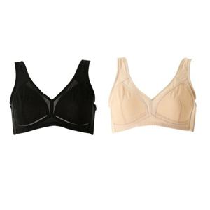 비너스 노와이어브라AB컵 바디미 홑겹처럼 얇은패드 편한브라 VGBM165AB