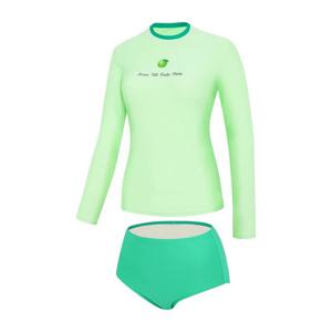 아레나]팝핑 프룻 슬림핏 래쉬가드 세트A5BL1PS01GRN-MN