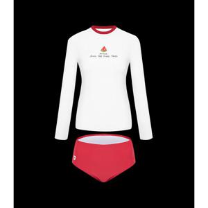 [아레나] (A5BL1PS01RED) 팝핑 프룻 슬림핏 래쉬가드 세트