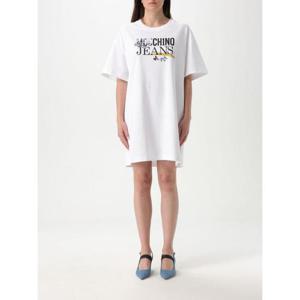 모스키노 미디 원피스 04663229 7001 White