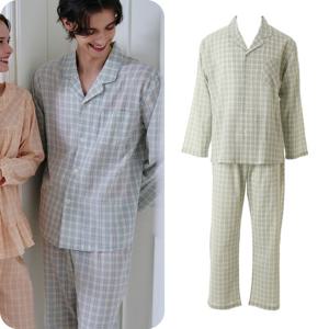 [비너스]남성잠옷 순면 주름원단으로 가벼운 착용감 파자마 VPA4500M