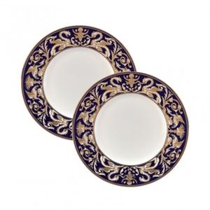 [웨지우드] 르네상스골드 23cm 액센트접시 2p