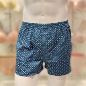 [엘르] 110) 80수 블루 그린 X 로고 매직 남성 트렁크 EEMTK245BGR