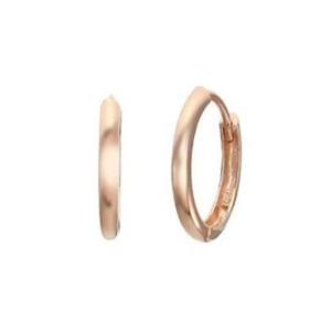 [로이드] 주문제작 5K 심플 베이직 링 귀걸이 LOFO3B14G