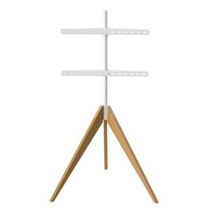 TV 스탠드 이젤형 42-65in 화이트 거치대 티비 받침대 모니터스탠드 텔레비젼스탠드 TV거치대 스탠드 TV스