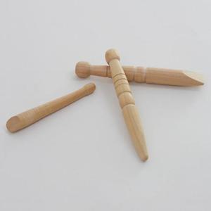 나무 원목 손 발 마사지 지압봉 3종 세트 DD-11641