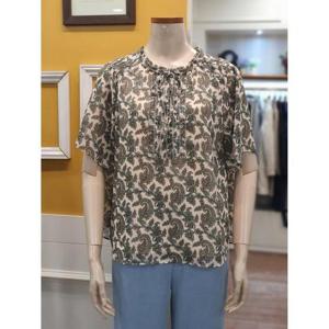 BCBG 세이브존01 플립 블라우스 B5B5B445