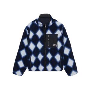 스투시 쉐르파 리버시블 자켓 퍼플 118546