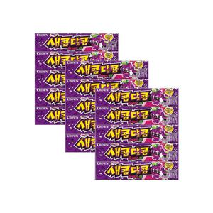 크라운 새콤달콤 포도 29g x 30개 / 츄잉캔디