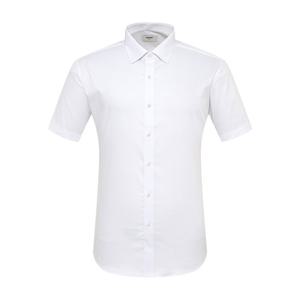 [레노마(셔츠)][롯데 청량리점]폴리 트윌 솔리드 반소매 슬림핏셔츠 RZUSL1107WH