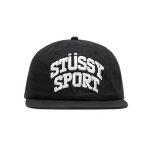 스투시 미드 뎁스 스포츠 스냅백 블랙 1311158