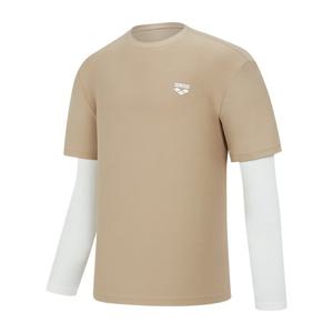 [아레나] 365 릴렉스핏 레이어드 래쉬가드 A5BM1RR44BEG-IDG