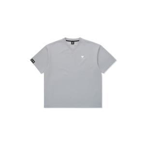 [라이프워크] 크레이프 브이넥 오버핏 반팔 티셔츠_LW252TS633