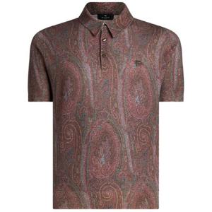 25 FW 에트로 페이즐리 프린트 폴로 셔츠 MRKN0001AK464 TP432363744