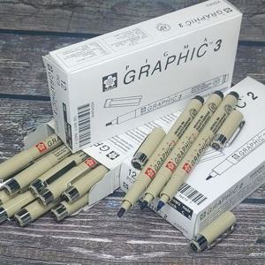 사쿠라 피그먼트 캘리그라피펜-피그마 그래픽 12자루