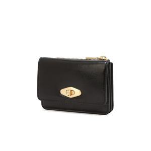 [질스튜어트] 블랙 락장식 소가죽 명함/카드지갑 JAWA5F601