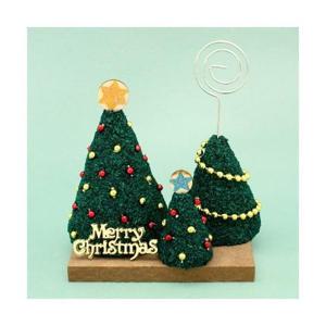 아트박스/오피스큐 콜크클레이공예 크리스마스트리메모꽂이