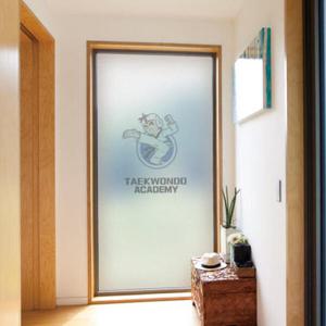 아트박스/꾸밈 pc612-태권도아카데미_유리문시트지