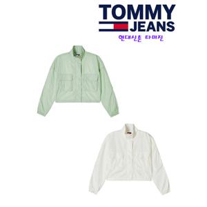 [타미진] 2종 택1 여성 레귤러 크롭 핏 T32F6WJC14TWT1 스탠드 칼라 윈드 브레이커 경량 여름 바람막이 SC