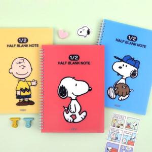 아트박스/문구앤토이스 [피너츠] 스누피 2분할 pp 연습장