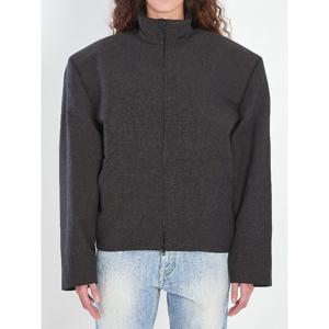 발렌시아가 블랙 트랙수트 재킷 839115TST05 1000