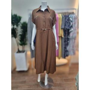 아니베F 세이브존06 쿨 허리 스트링 카라 원피스 A55WOP4J20