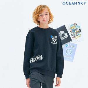 [오션스카이] 남아 그래픽 기모 맨투맨 티셔츠-CFJB5135D03